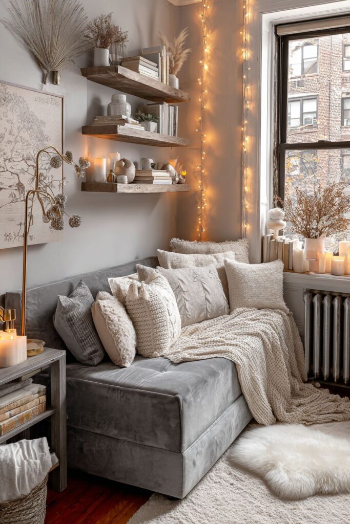 Compact Apartment Living Room