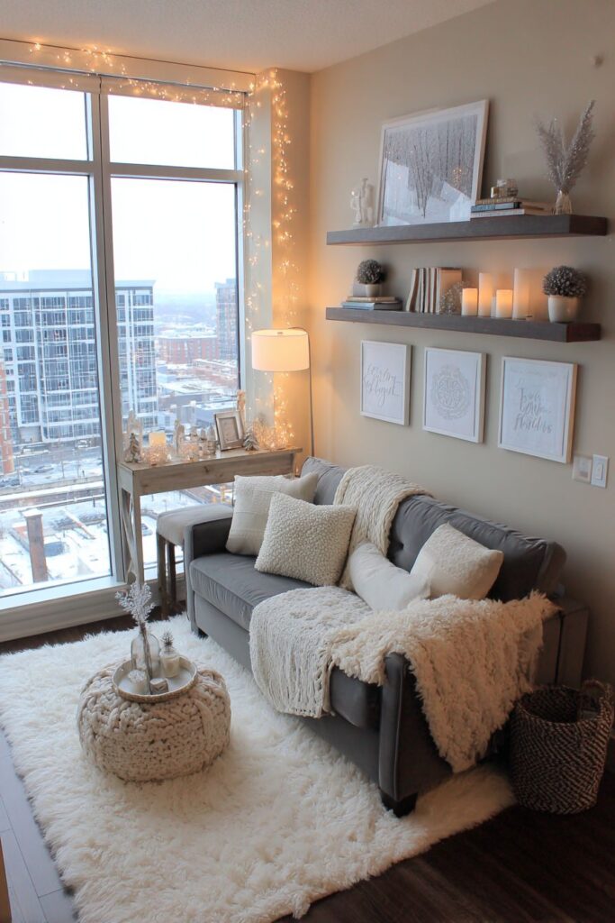 Compact Apartment Living Room