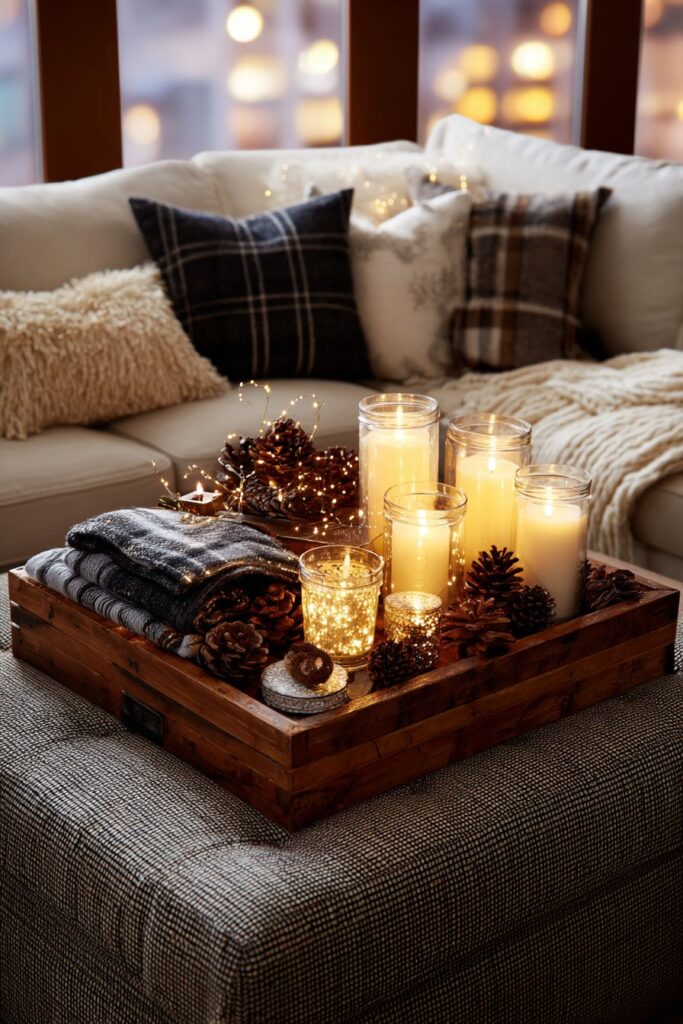 Family-Friendly Ottoman Display