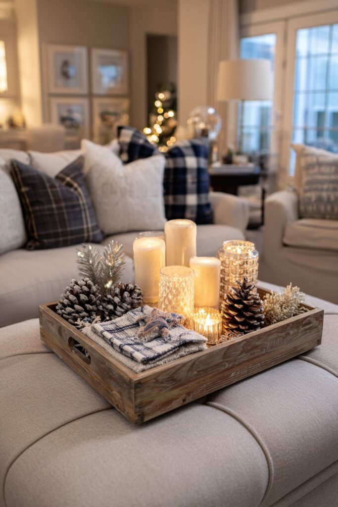 Family-Friendly Ottoman Display