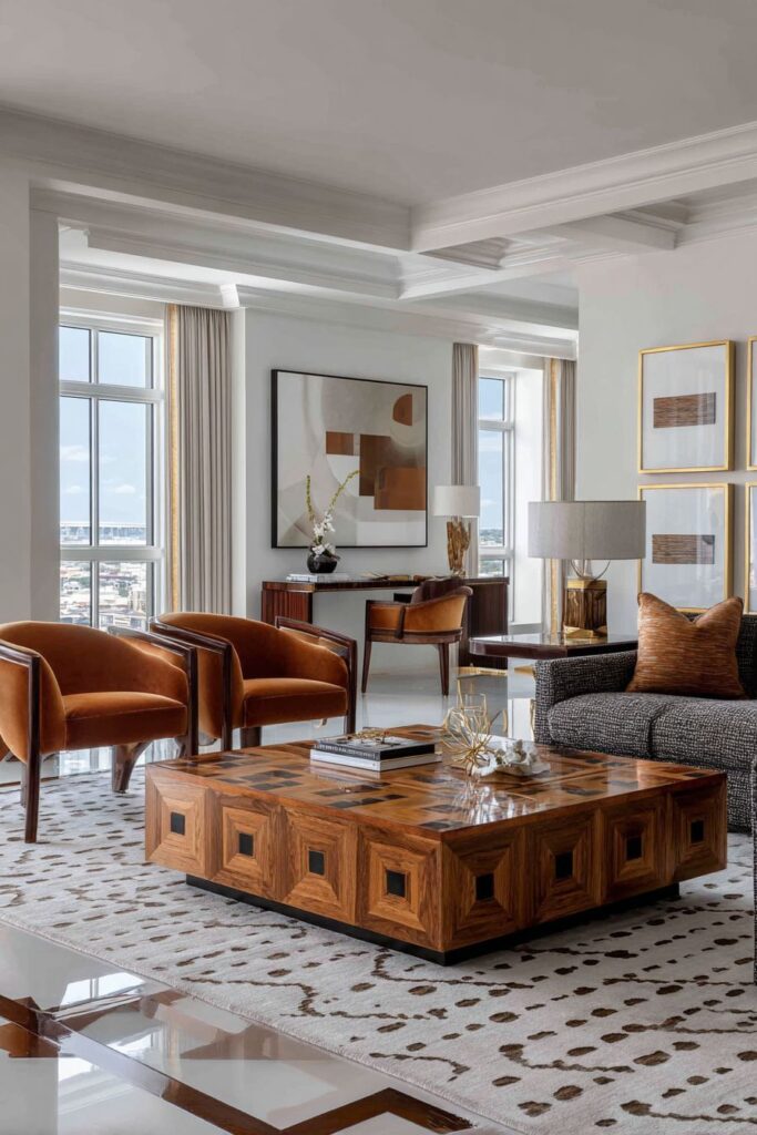 Gallery Wall Composition with Modular Flexibility