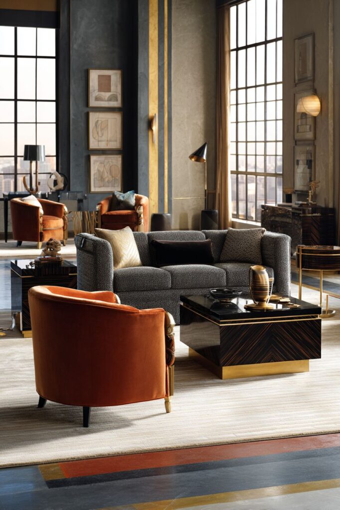 Gallery Wall Composition with Modular Flexibility