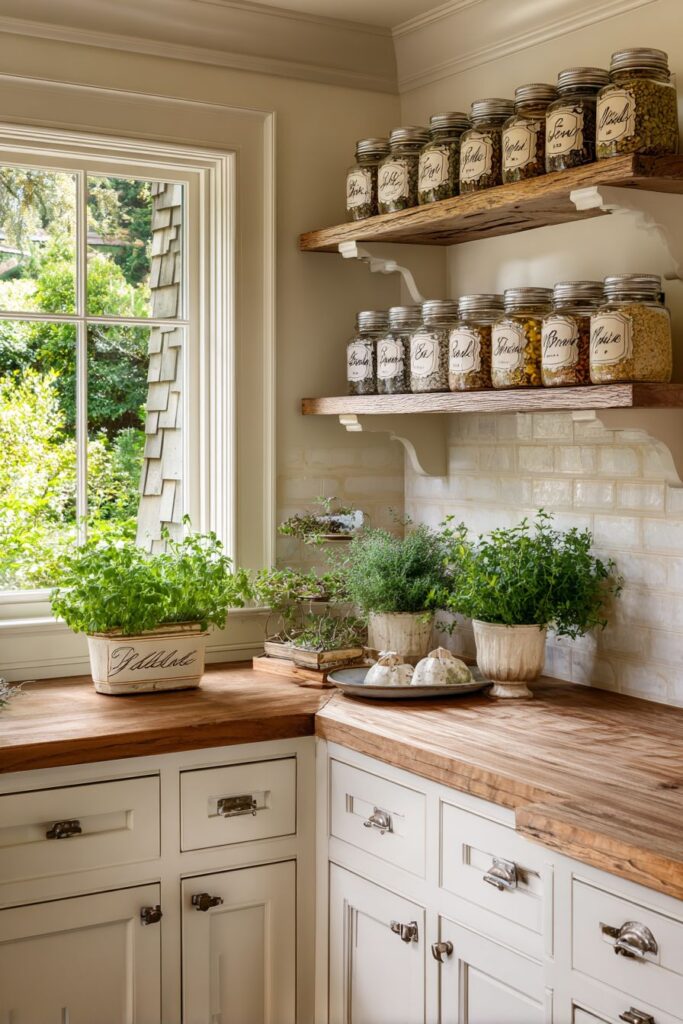 Organized Cottage Spice Storage