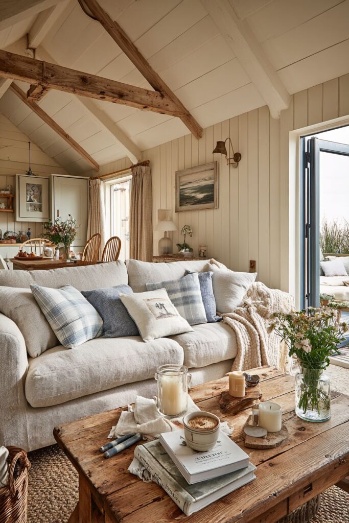 Multipurpose Farmhouse Table as Creative Hub