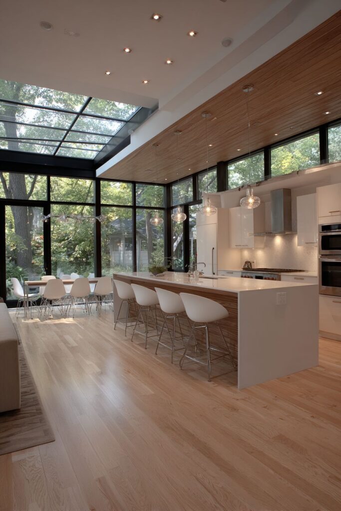 Modern Open-Plan Kitchen Aesthetic