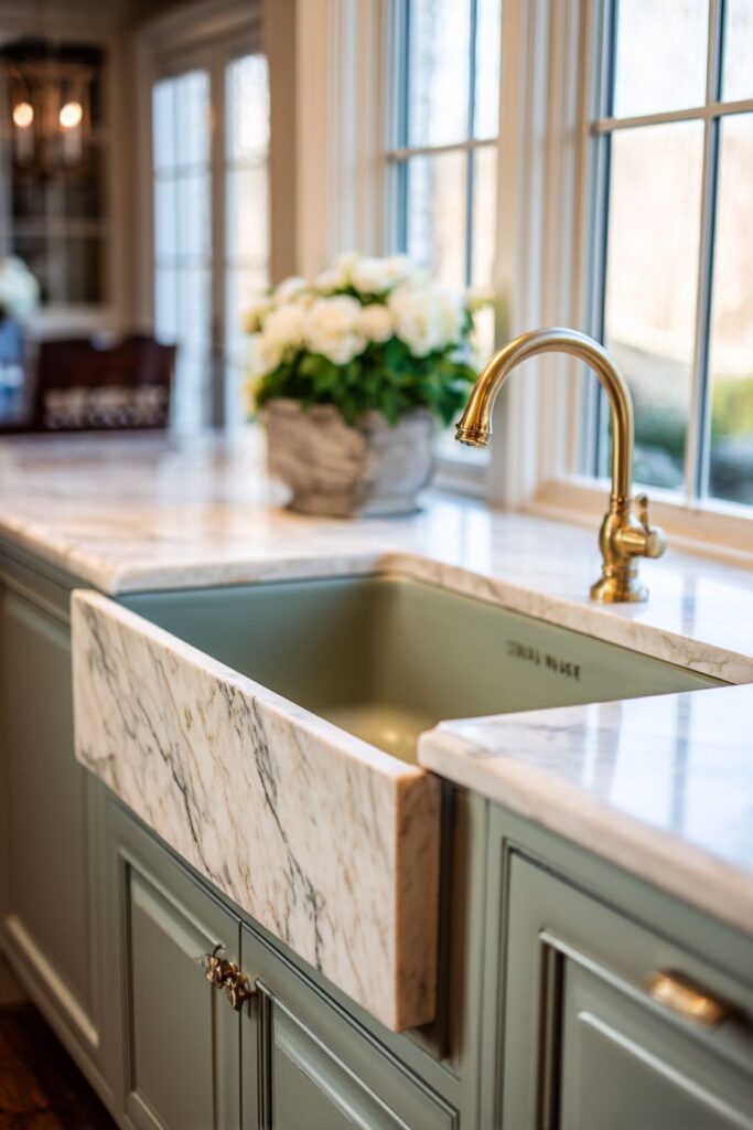 Colored Kitchen Sink Ideas