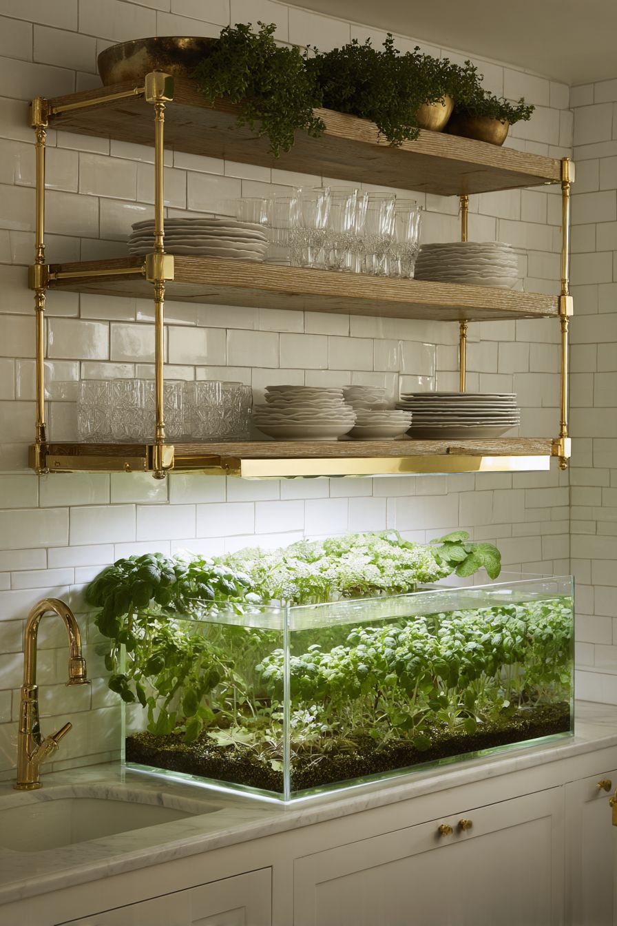 Greenhouse Window Herb Garden