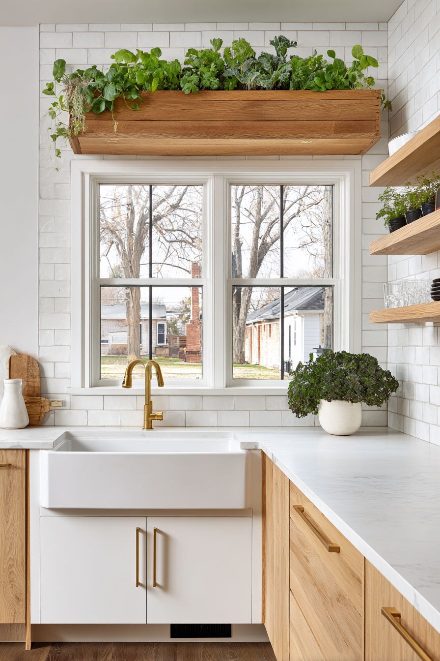 Greenhouse Window Herb Garden