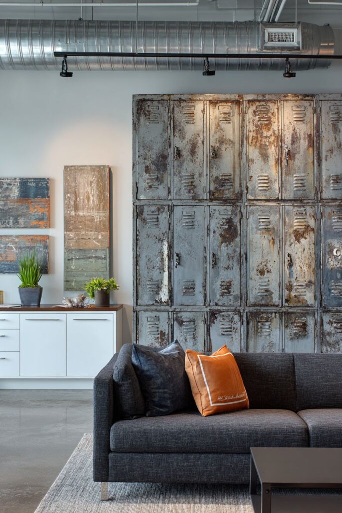 Industrial Repurposing with Jewel-Toned Accents