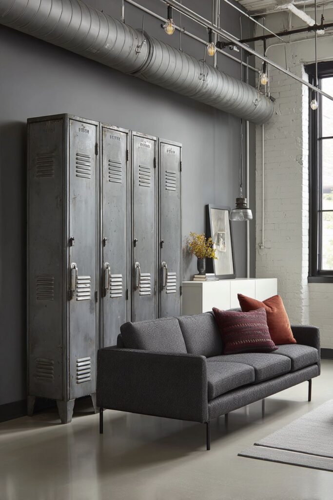 Industrial Repurposing with Jewel-Toned Accents