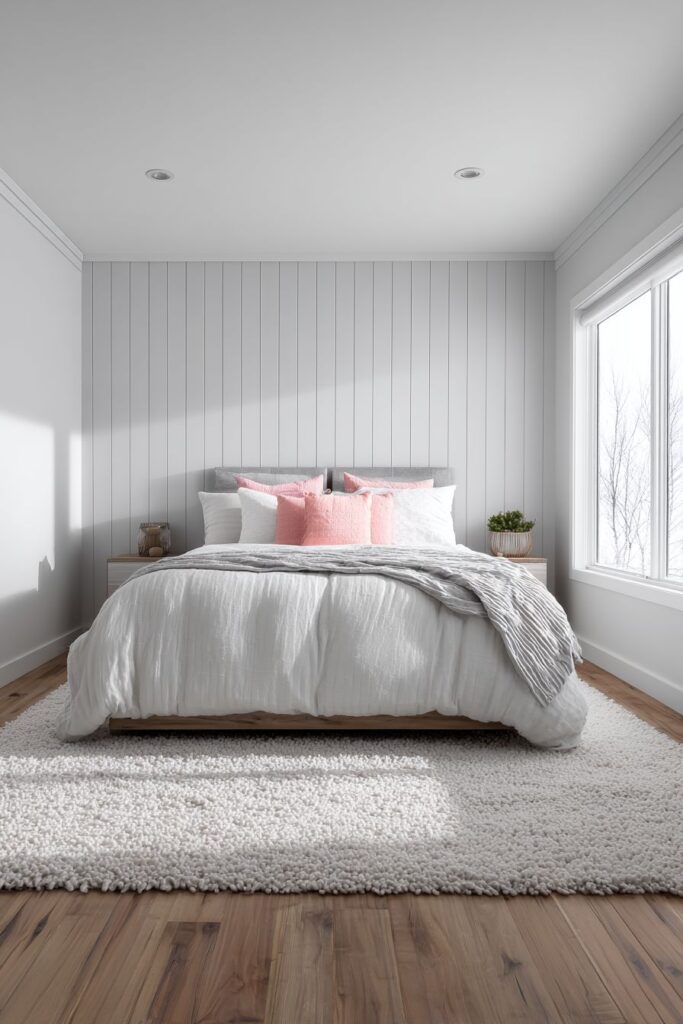 Modern Slat Wall Feature