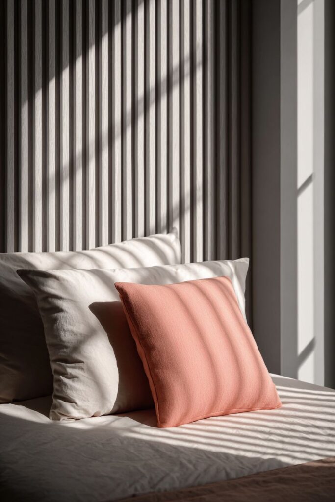 Modern Slat Wall Feature