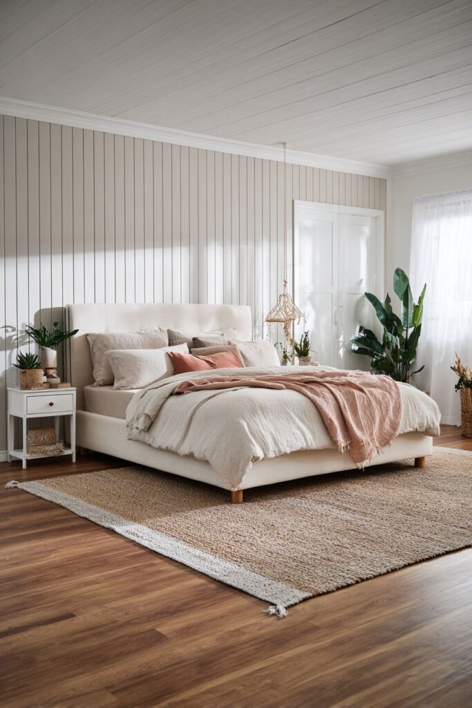 Modern Slat Wall Feature