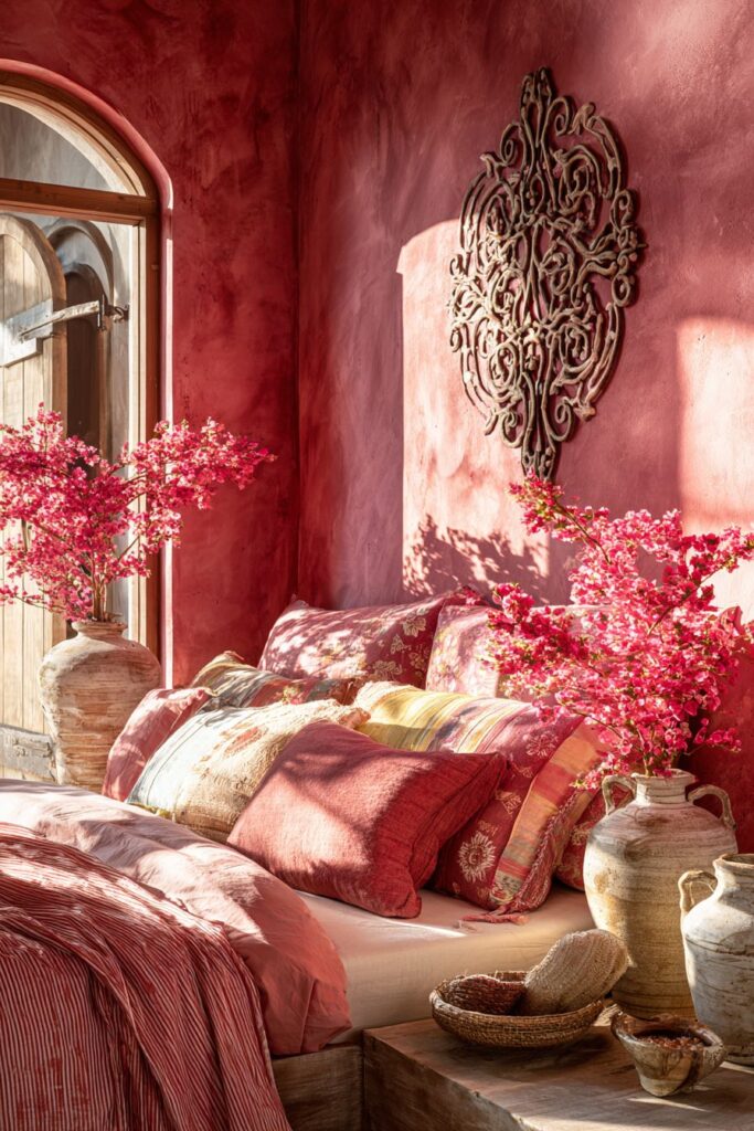 Mediterranean Warmth with Terracotta and Iron