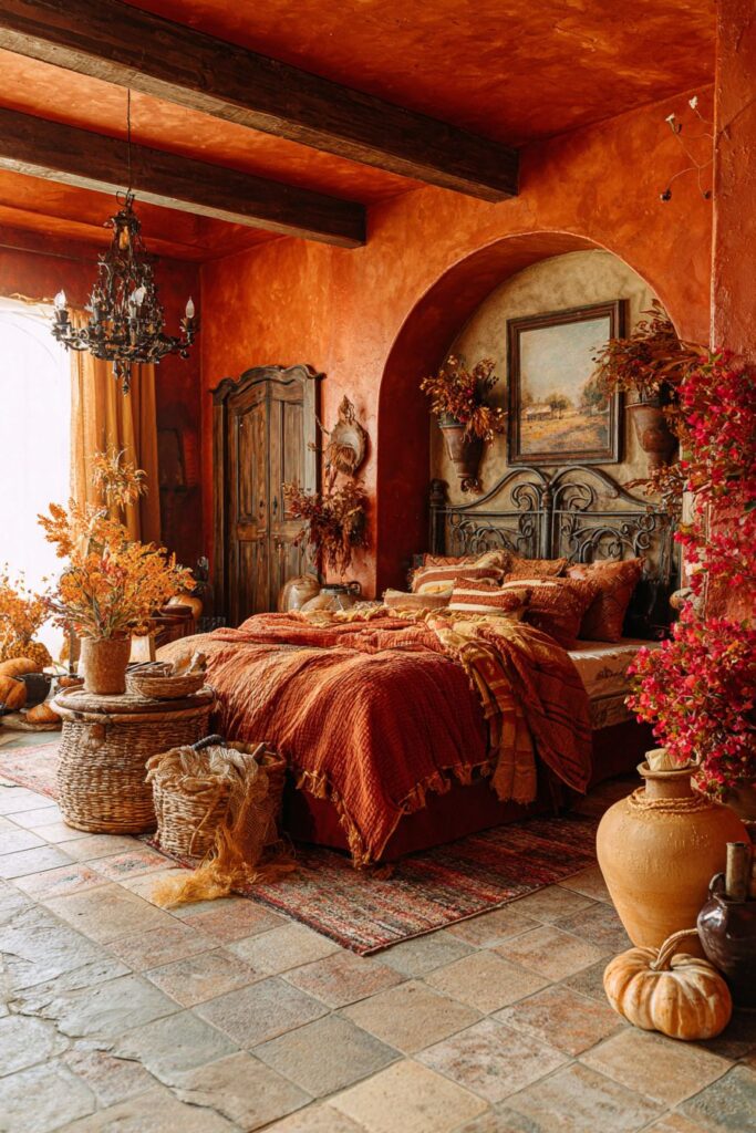 Mediterranean Warmth with Terracotta and Iron