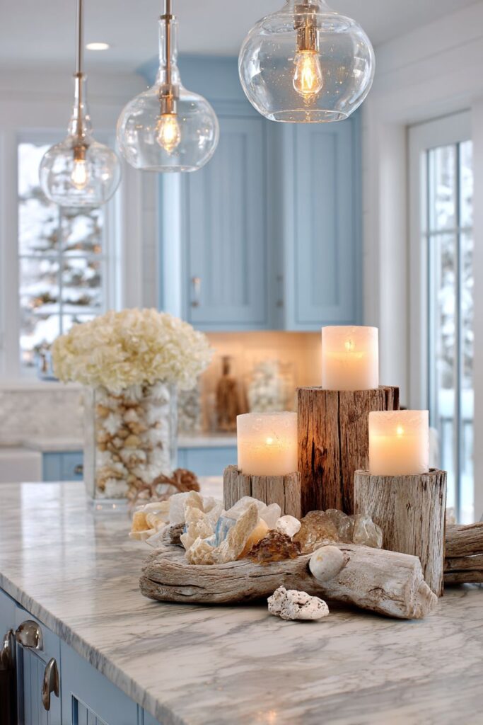 Coastal Winter Interpretation with Beachy Elements