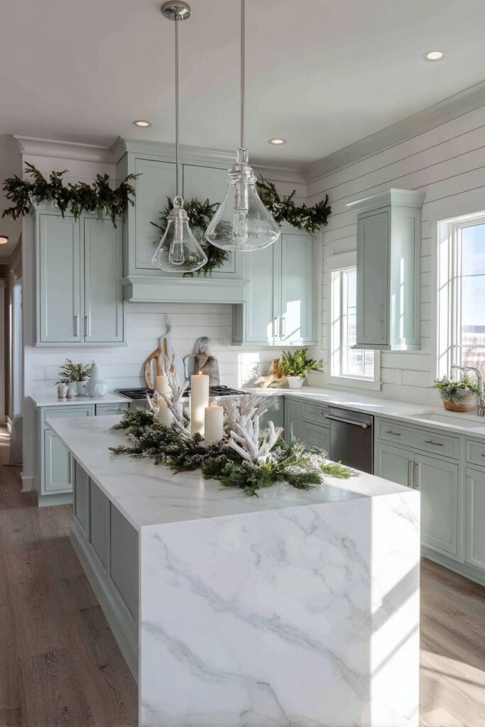 Coastal Winter Interpretation with Beachy Elements