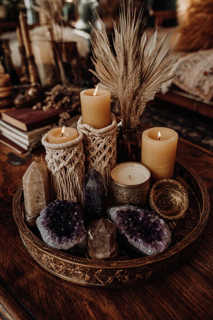 Bohemian Layered Coffee Table