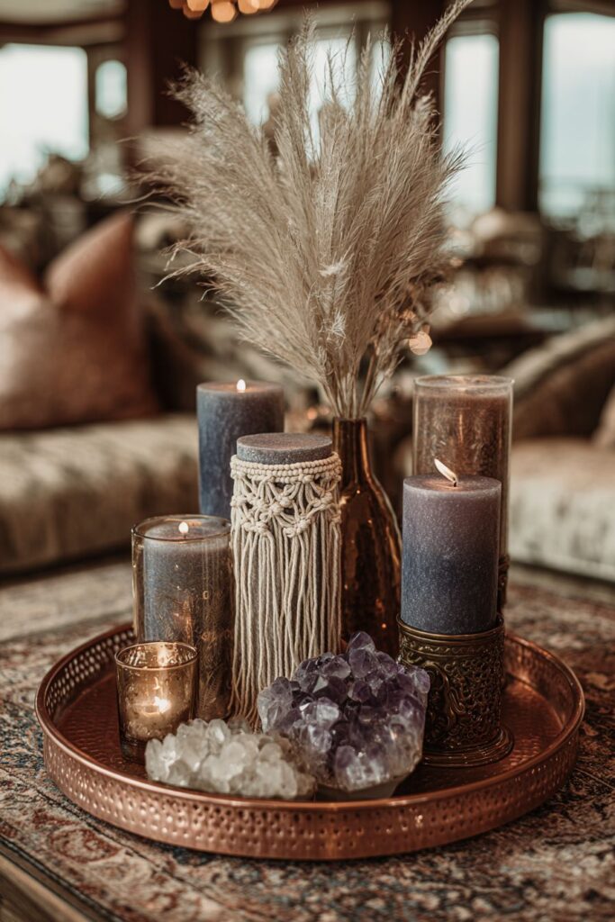 Bohemian Layered Coffee Table