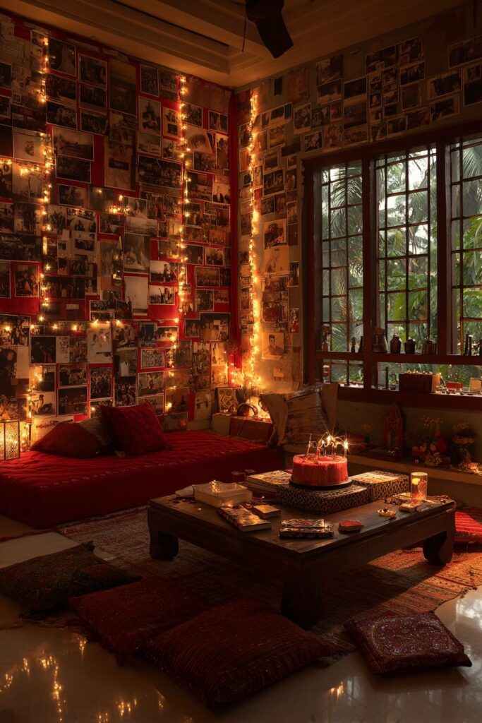 Living Room Photo Banner Celebration Space