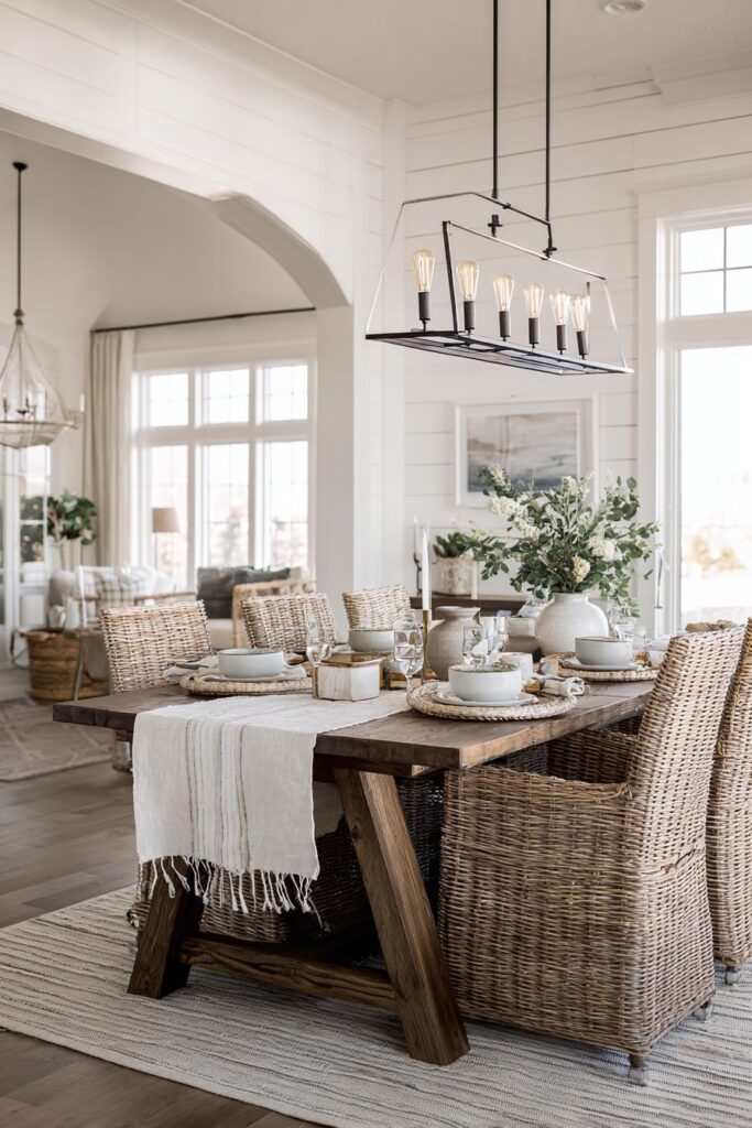 Modern Farmhouse Linear Simplicity