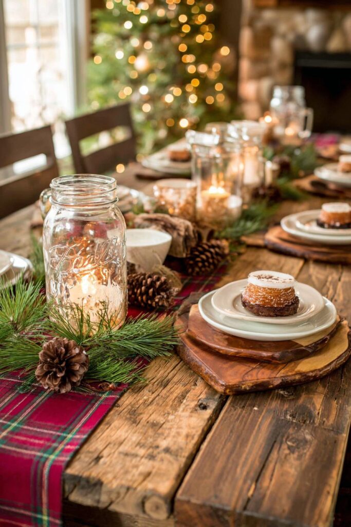 Rustic Plaid and Pine Perfection