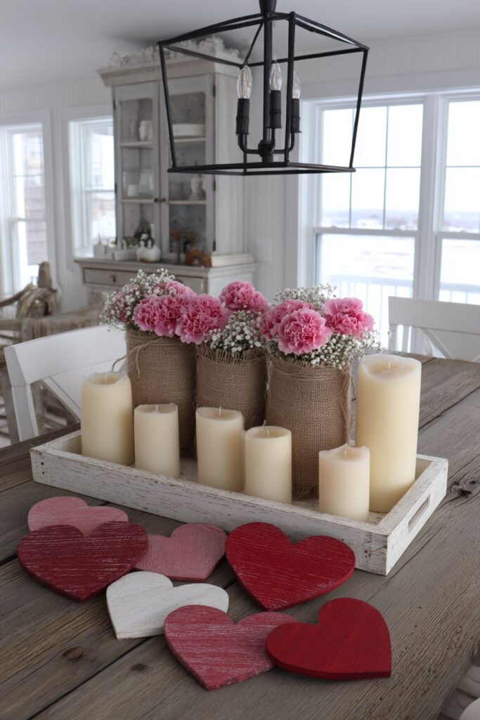 Shiplap Heart Gallery Wall
