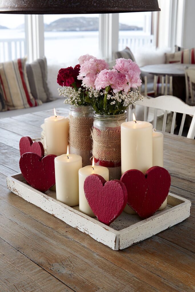 Shiplap Heart Gallery Wall