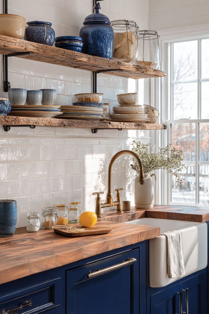 Warm Farmhouse Kitchen Aesthetic