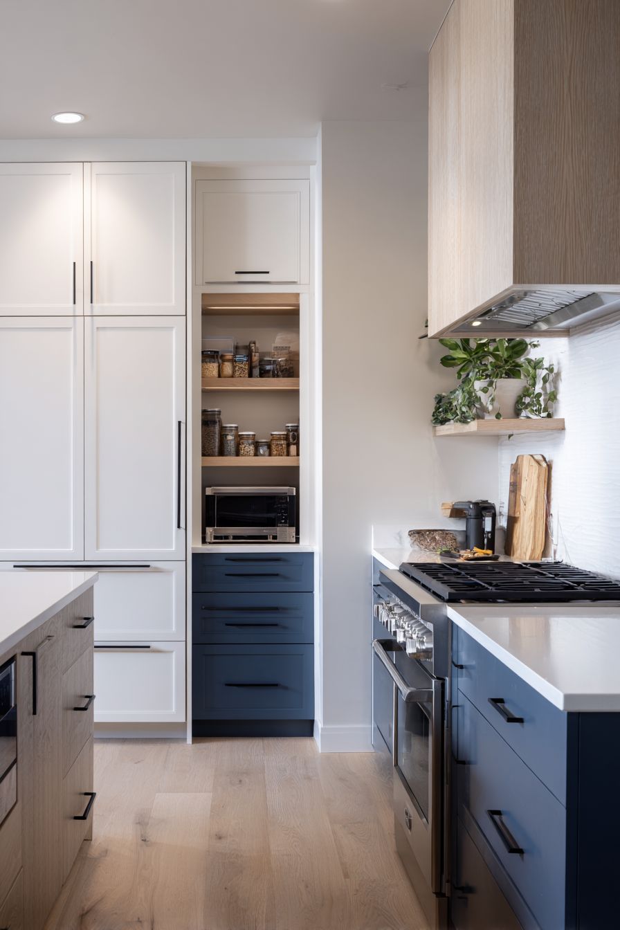 Floor-to-Ceiling Pantry Storage Excellence