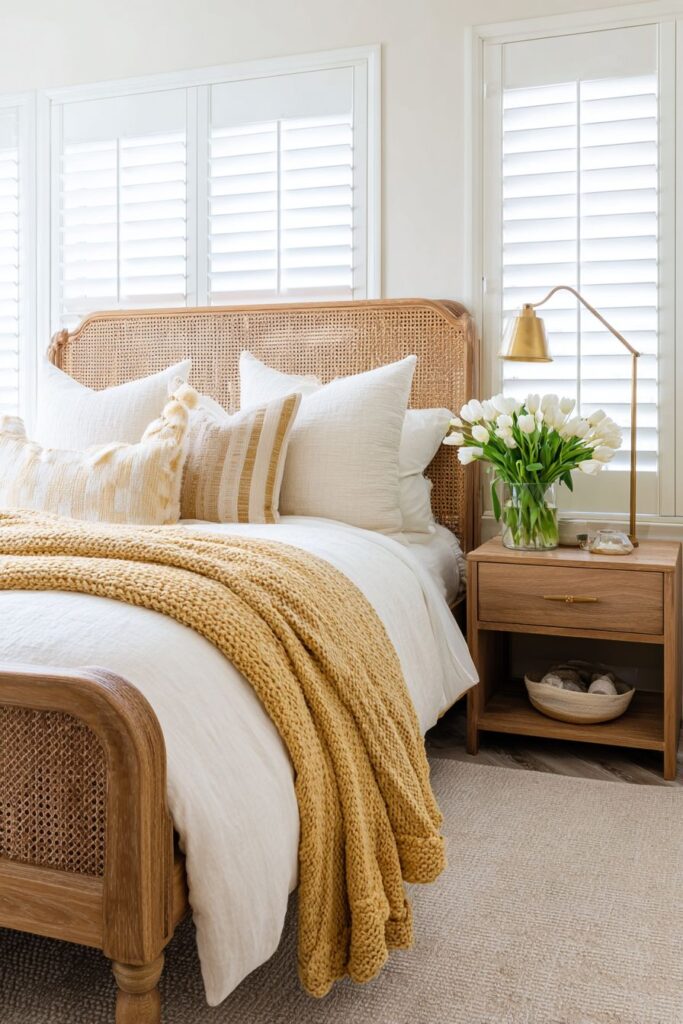 Natural Wood and Butter Yellow Warmth