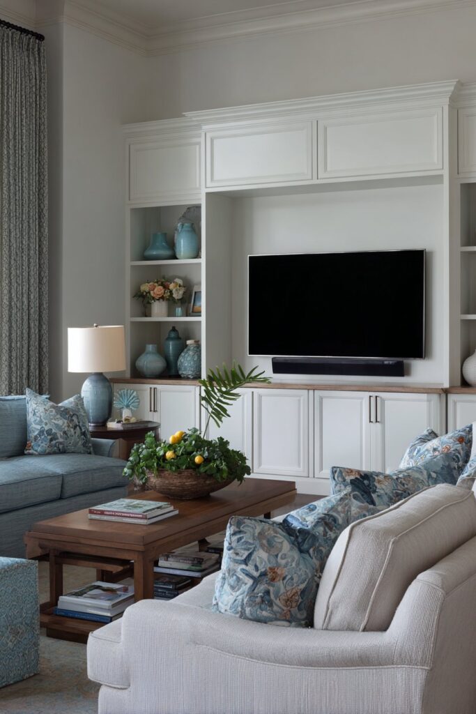 Built-In Entertainment Center Elegance
