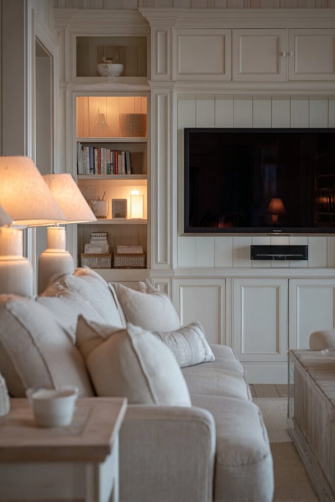 Built-In Entertainment Center Elegance