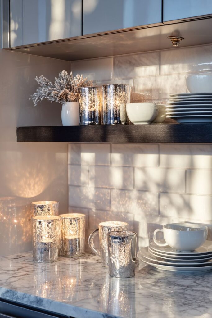 Modern Monochromatic Winter Sophistication