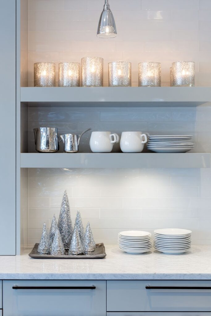 Modern Monochromatic Winter Sophistication