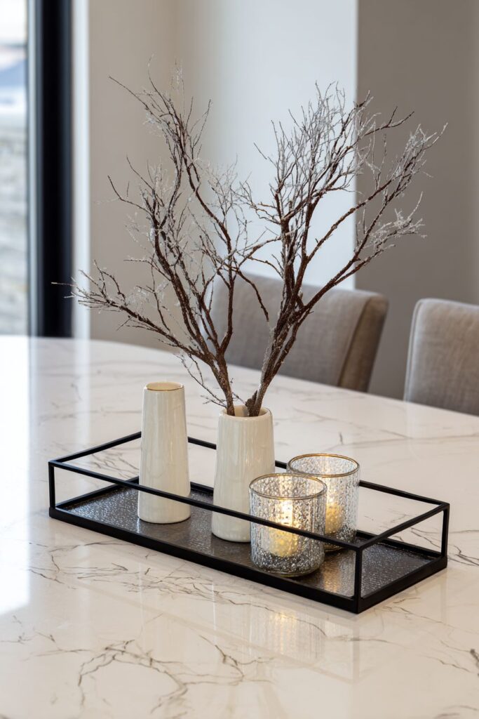 Modern Monochromatic Marble Elegance