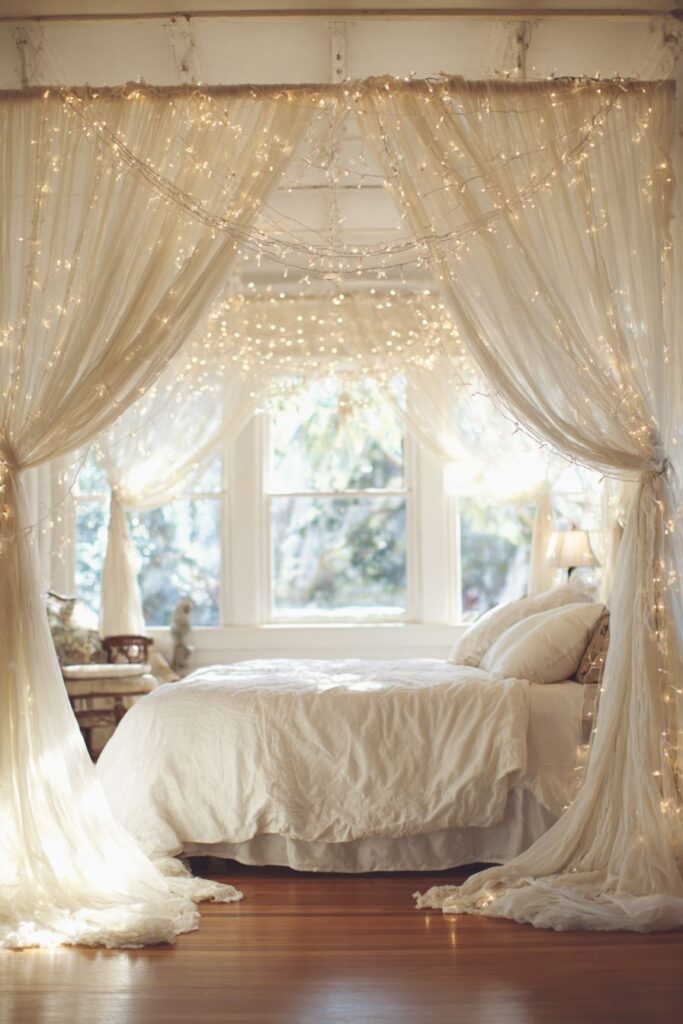 Window Treatment Transformation with Layered Fabric