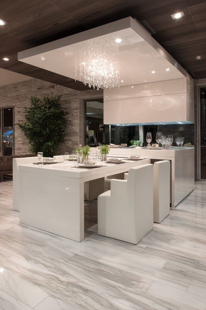 Multifunctional Adaptive Buffet for Modern Multi-Use Spaces