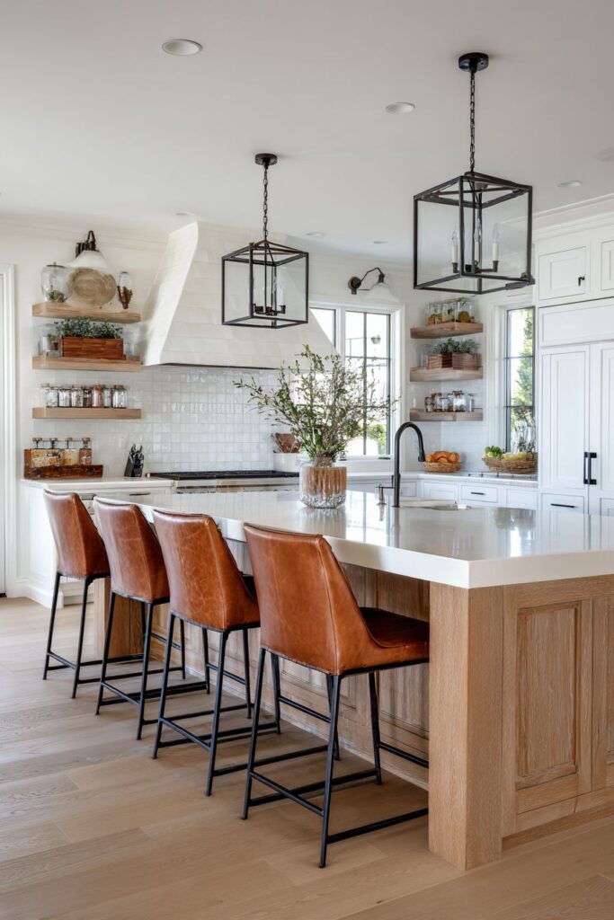 Breakfast Bar with Mixed Period Elements