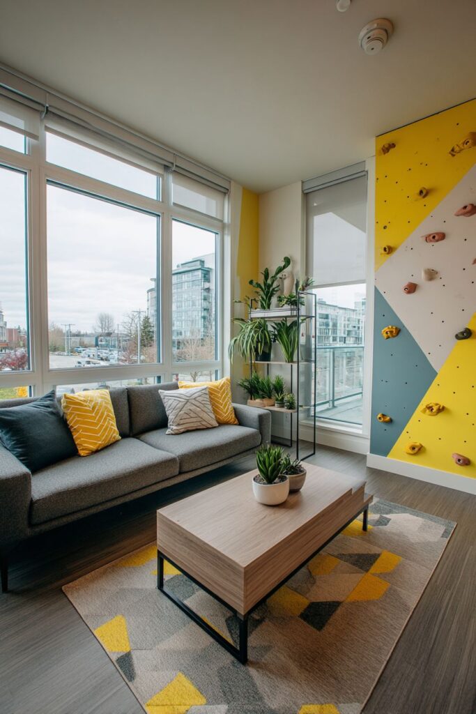 Active Lifestyle Climbing Wall Integration