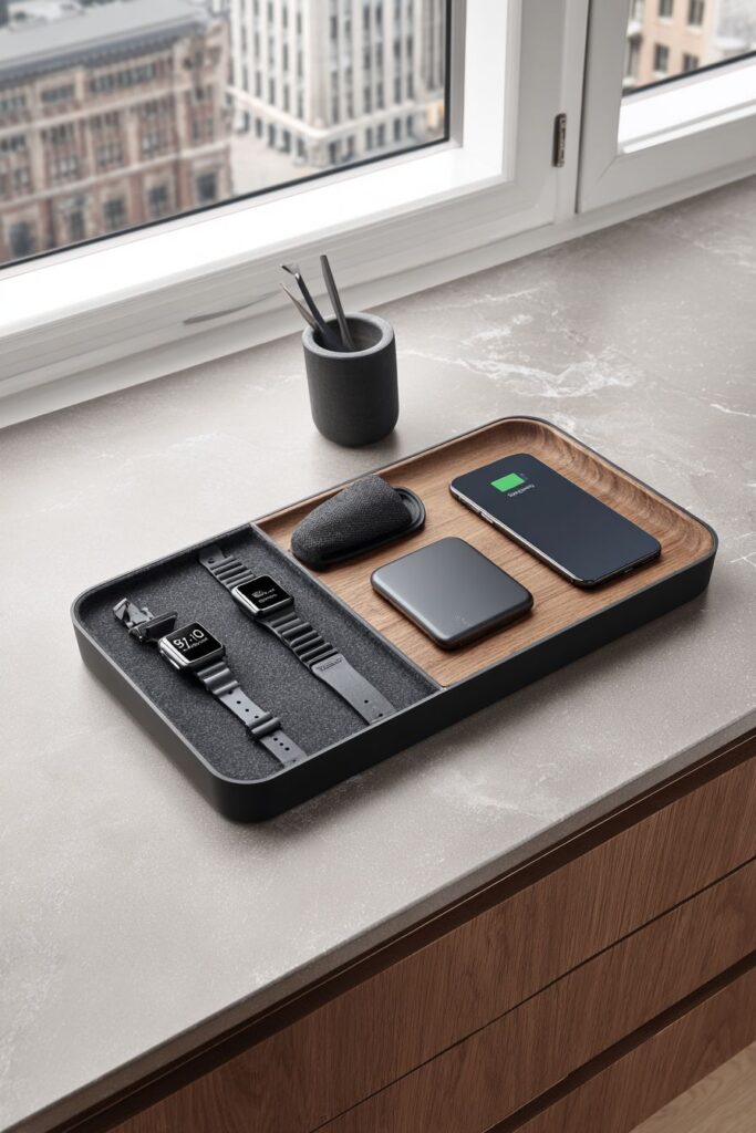 Modern Minimalist Hidden Storage Innovation