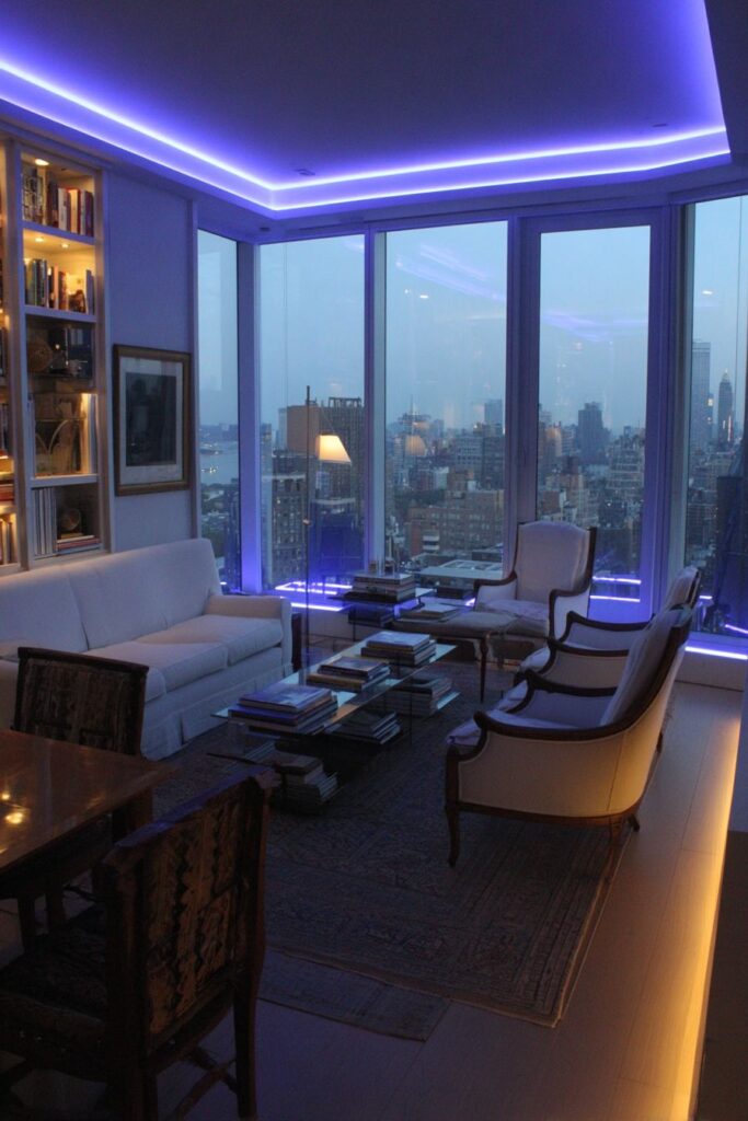 Smart LED Lighting System with Voice Control and Automation