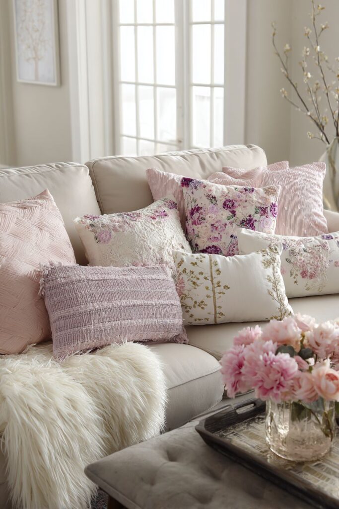 Pillow Perfection in Pattern Mixing