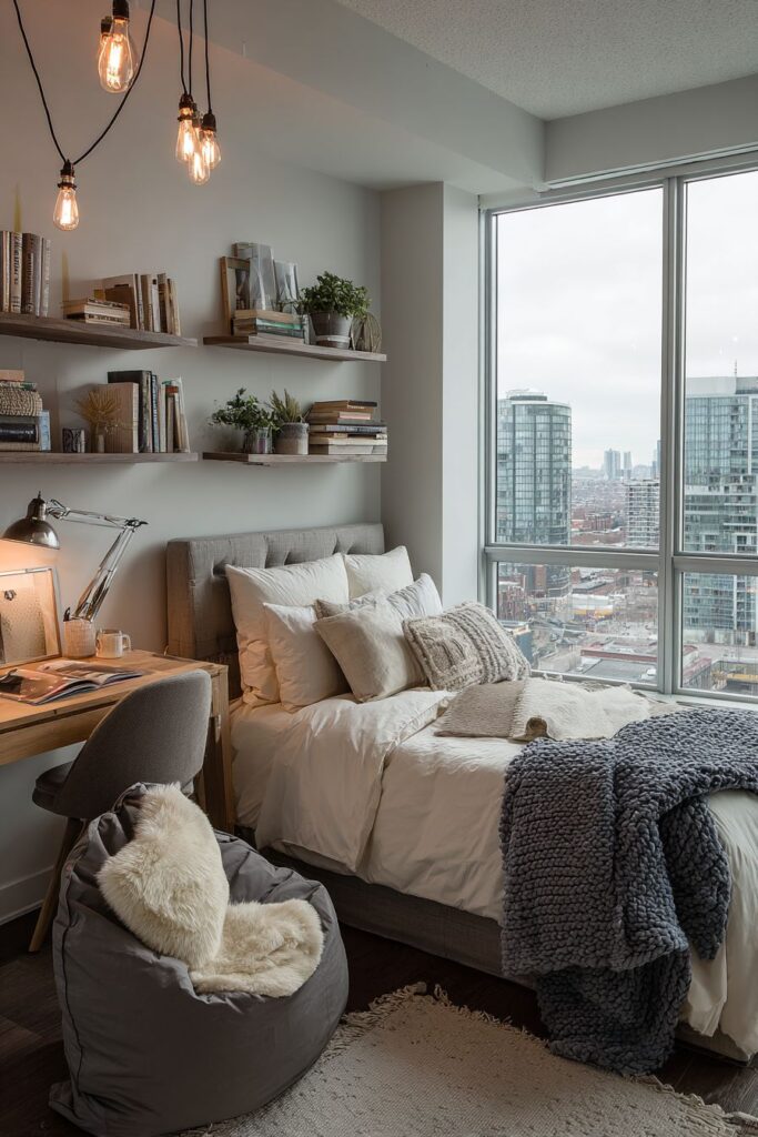 Functional Teen Winter Bedroom