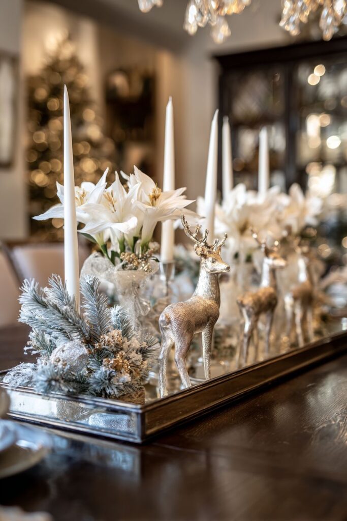 Formal Sideboard Winter Elegance