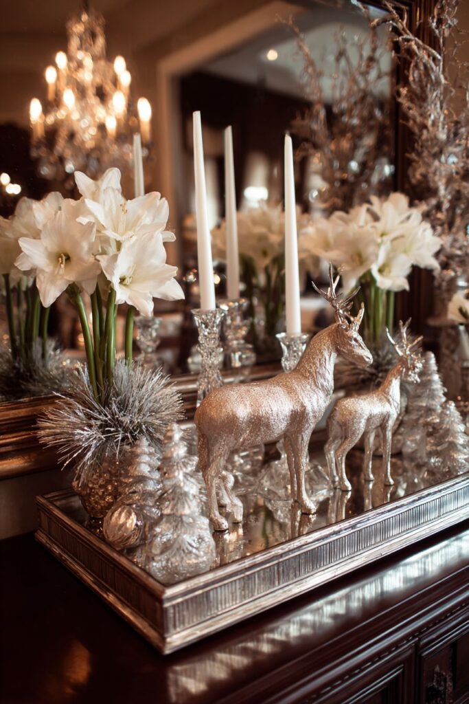 Formal Sideboard Winter Elegance