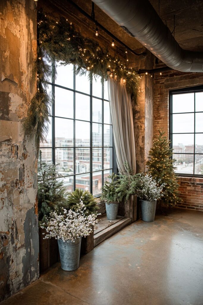 Industrial-Modern Urban Winter Edge