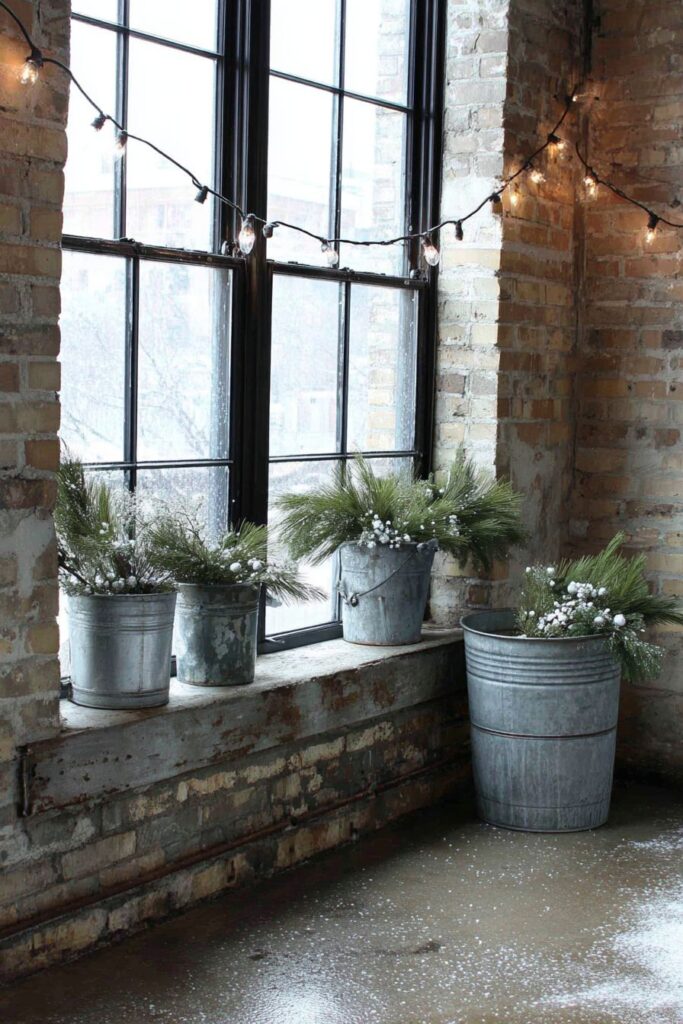 Industrial-Modern Urban Winter Edge