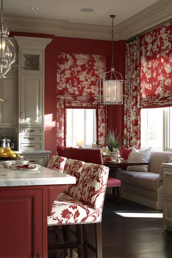 Red Textile Softness