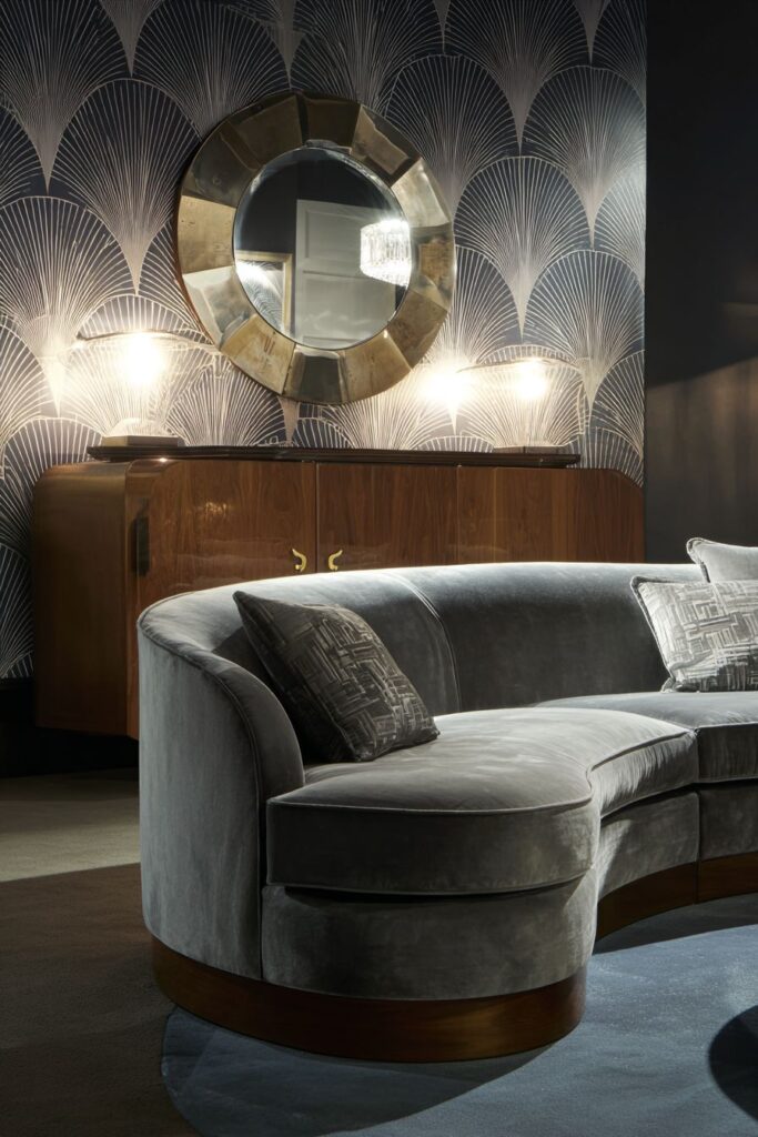 Curved Sophistication Meets Angular Drama